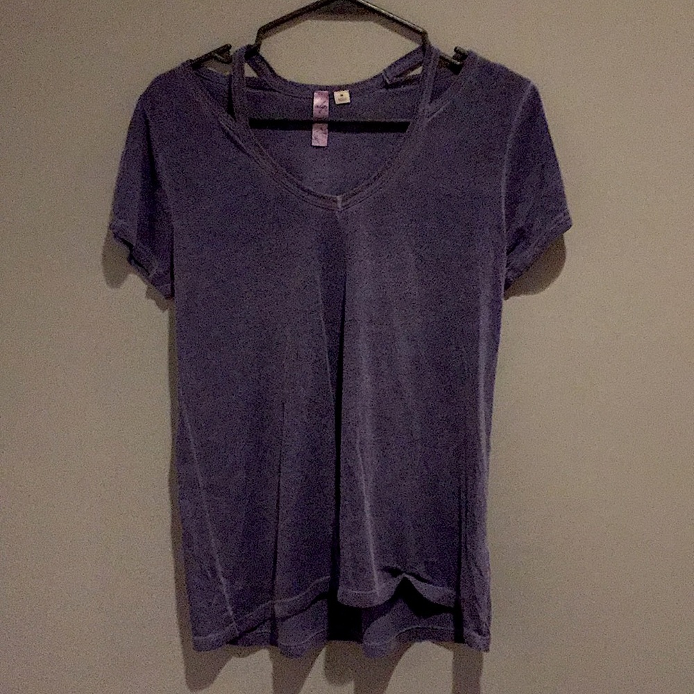 Francesca’s Indigo Alya Shirt // Size- M